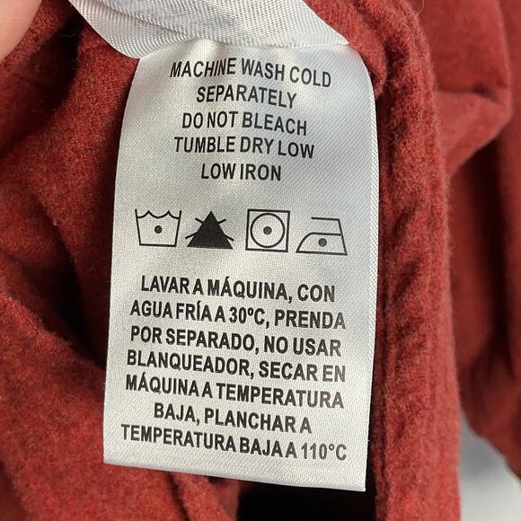 Legendary Whitetails Button Down Pure Cotton Flannel Large Tall - Picture 10 of 13